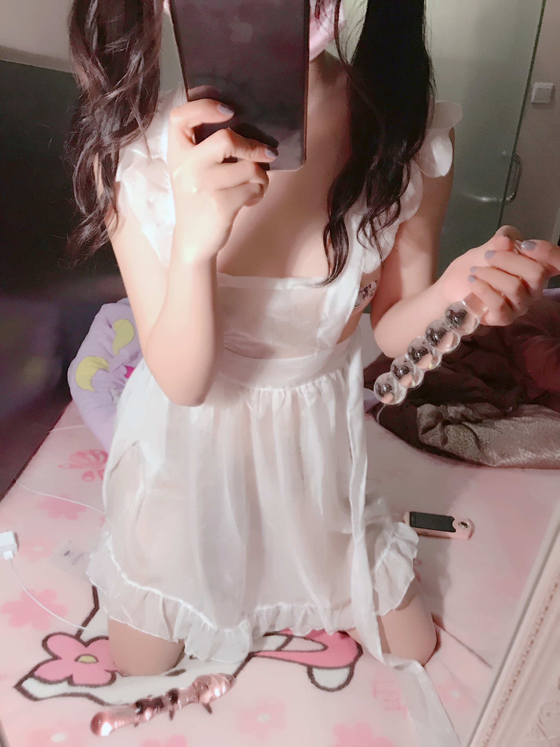 饲育系少女白莲裙40P