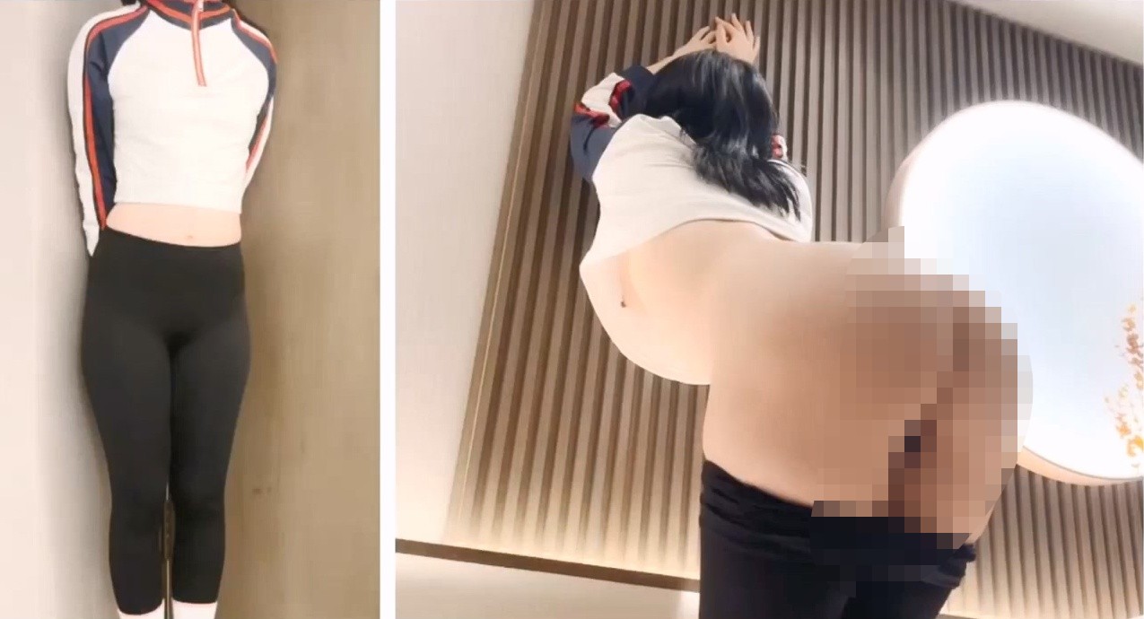 非常喜欢健身的舞蹈系小可爱学妹 白白嫩嫩的奶油肌肤 紧实翘挺的美乳小丰臀 浑身上下透漏出青春的气息 195M