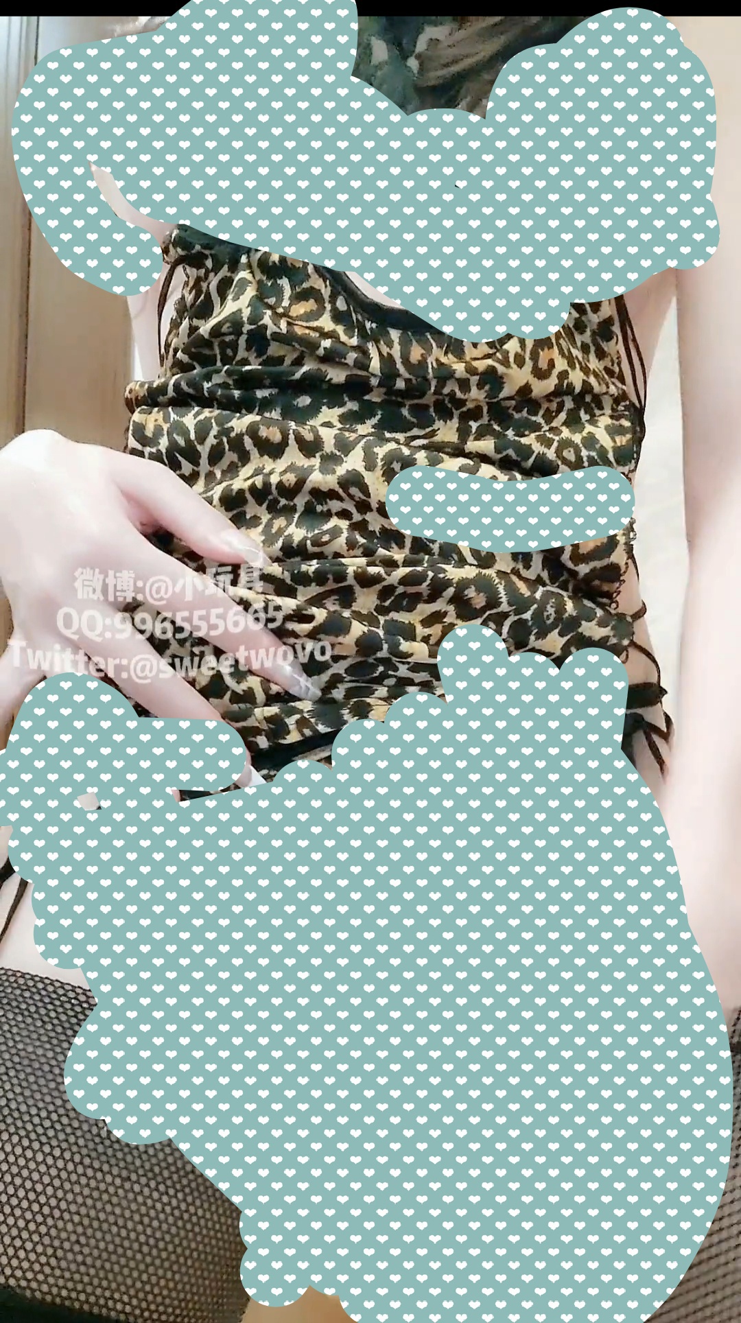娜美妖姬 玩具 最新未流出双人+豹纹合集 22p3v 3.28G 百度网盘