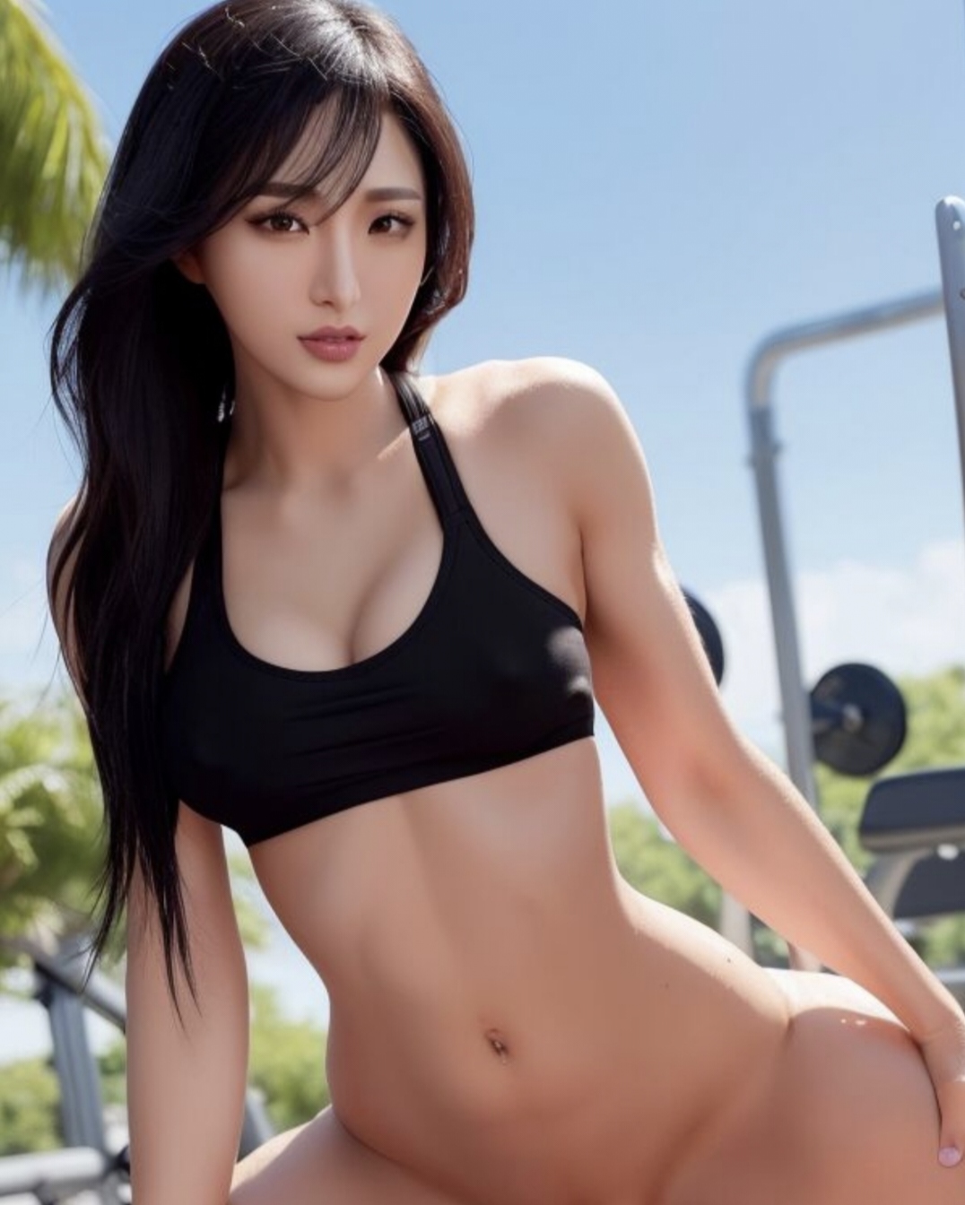 [AI无修正]户外露出