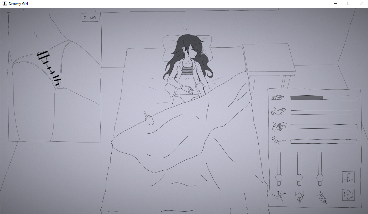 【触摸SLG】侵犯睡着的女孩