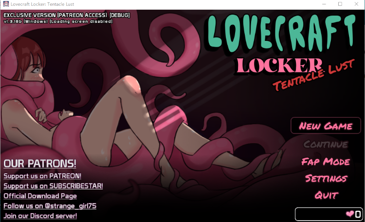 【互动SLG像素风】触手柜子~Lovecraft Locker v1.3.18 官方英文版