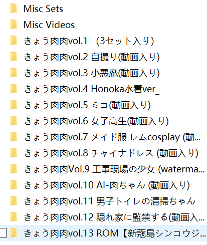 きょう肉肉fantia合集3  3.86g