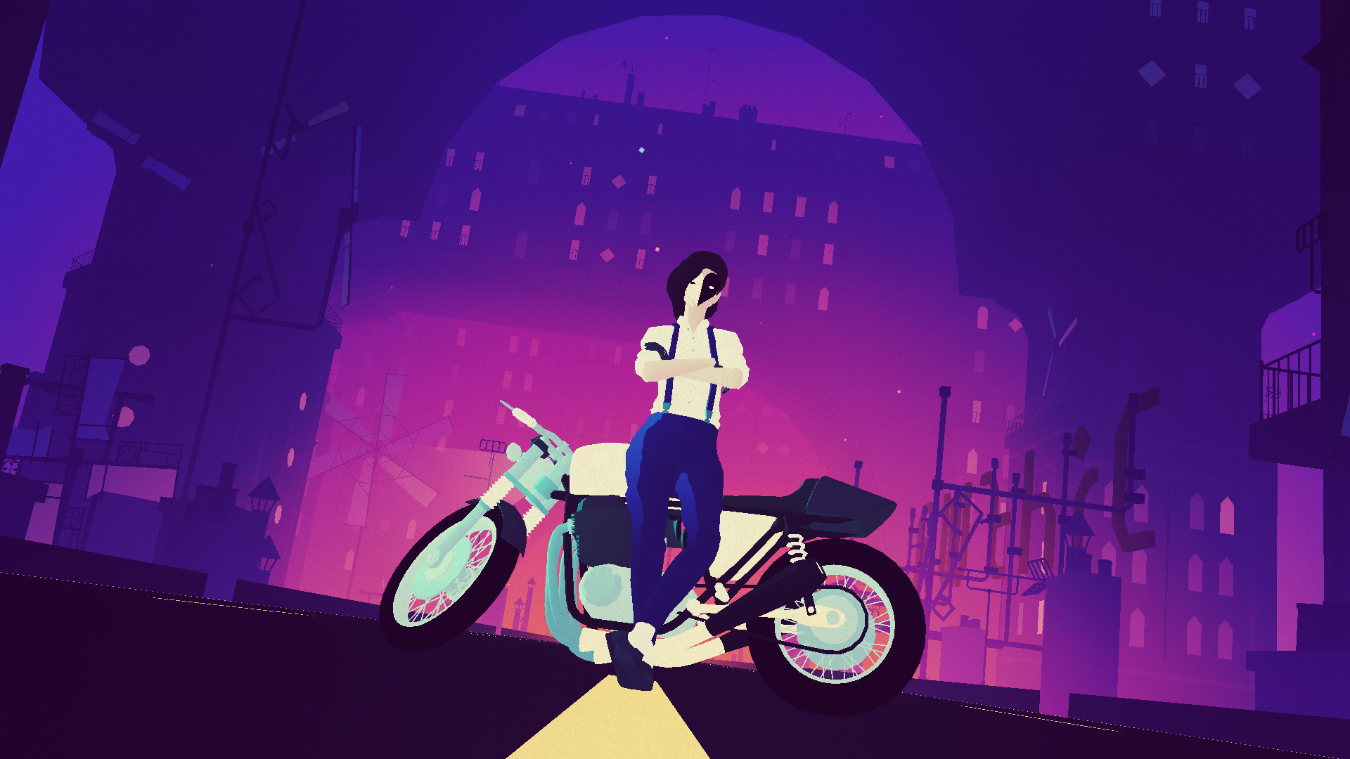 「PC/正经游戏」再见狂野之心（Sayonara Wild Hearts） v4480414免安装中文版，469.27MB，百度网盘