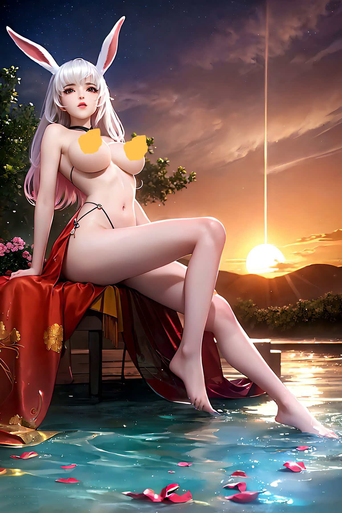 [拟真写实] [AI绘画]公孙离-王者【37P】【197MB百度云】