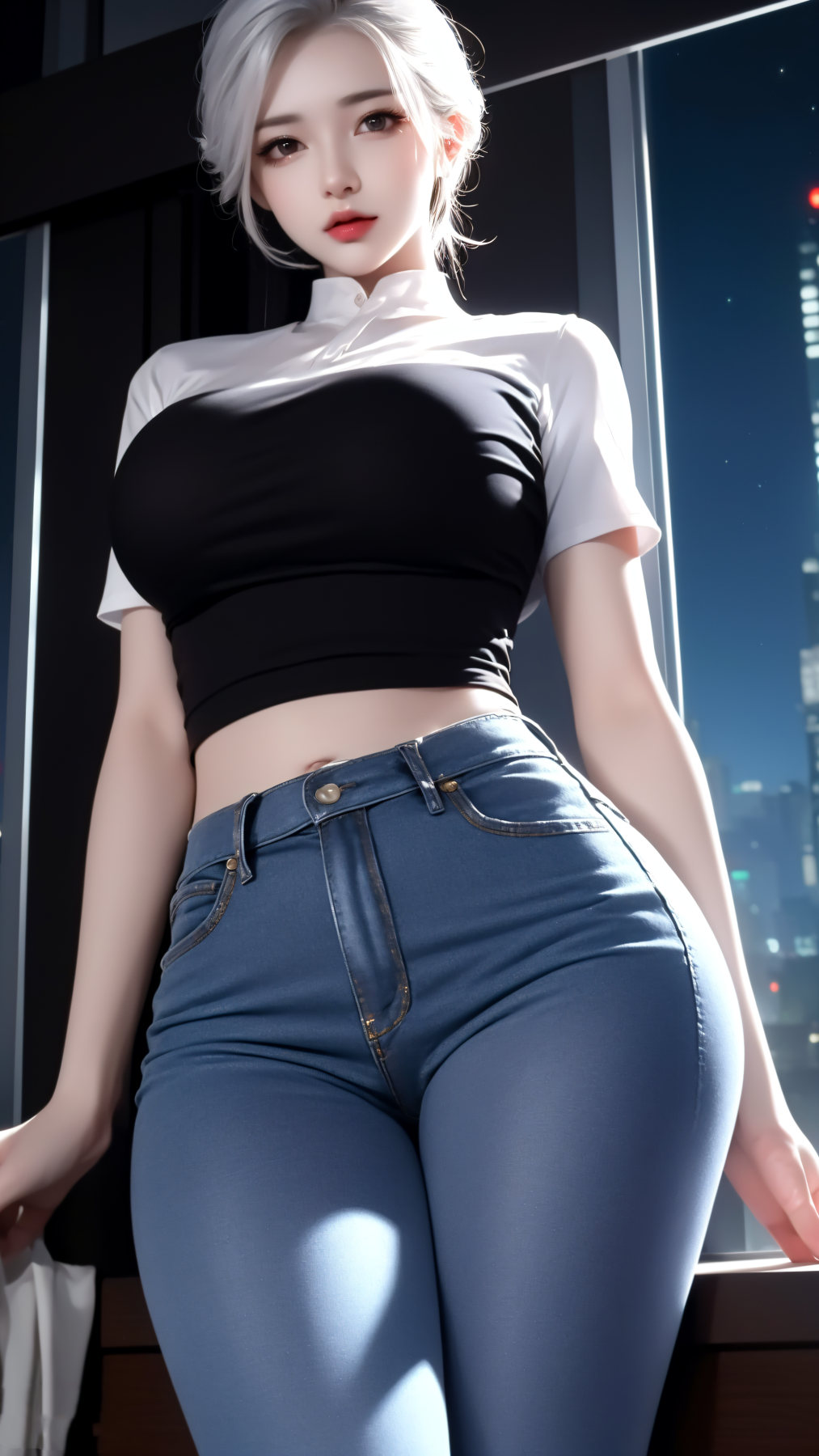 [拟真写实] [AI绘画]超画质纯欲系萝莉美图第七期【52P】【382MB百度云】