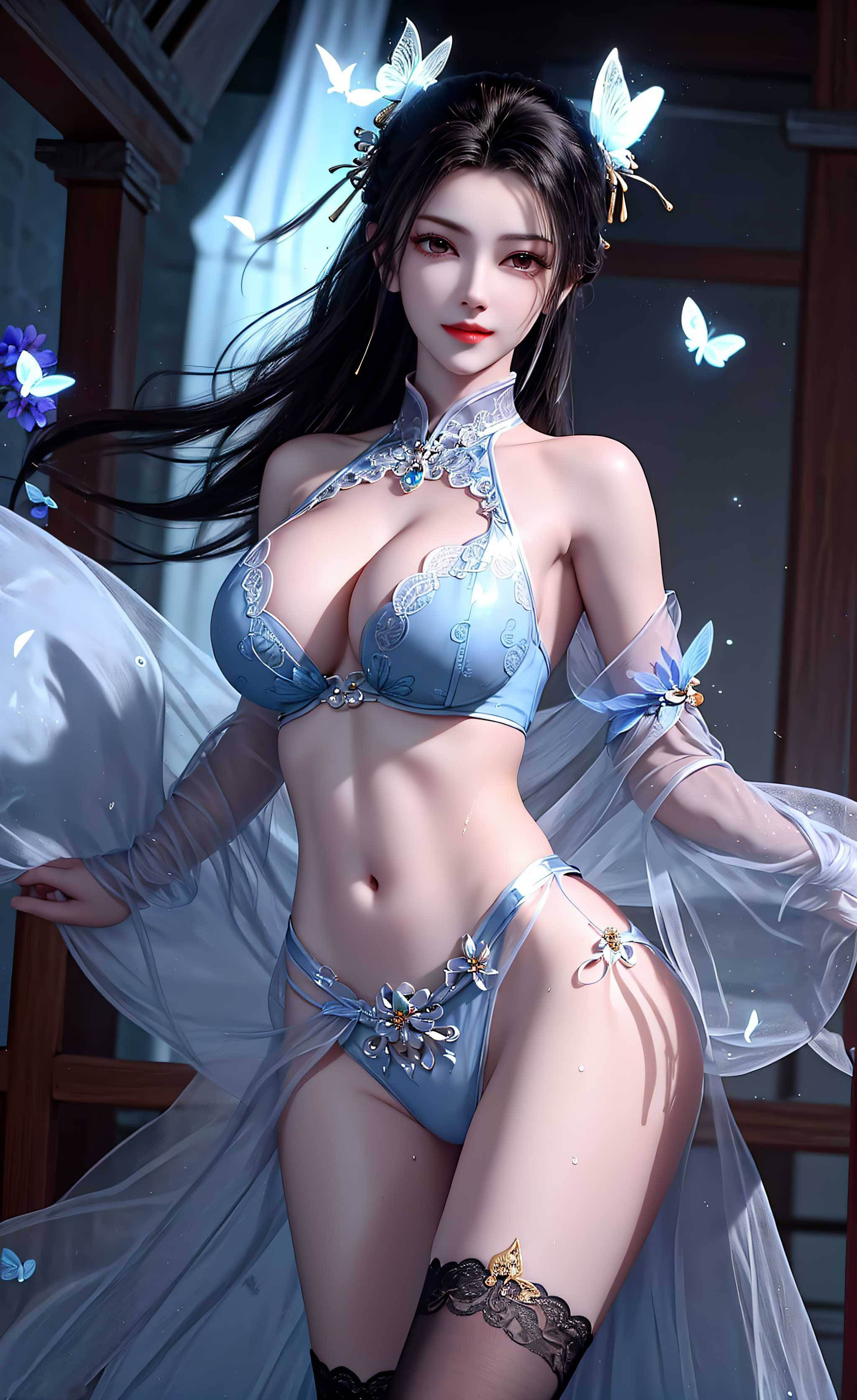 [3D] 【高质量AI国漫】9.7少年歌行-李寒衣+完美世界-凤舞【146P】【241MB百度云】