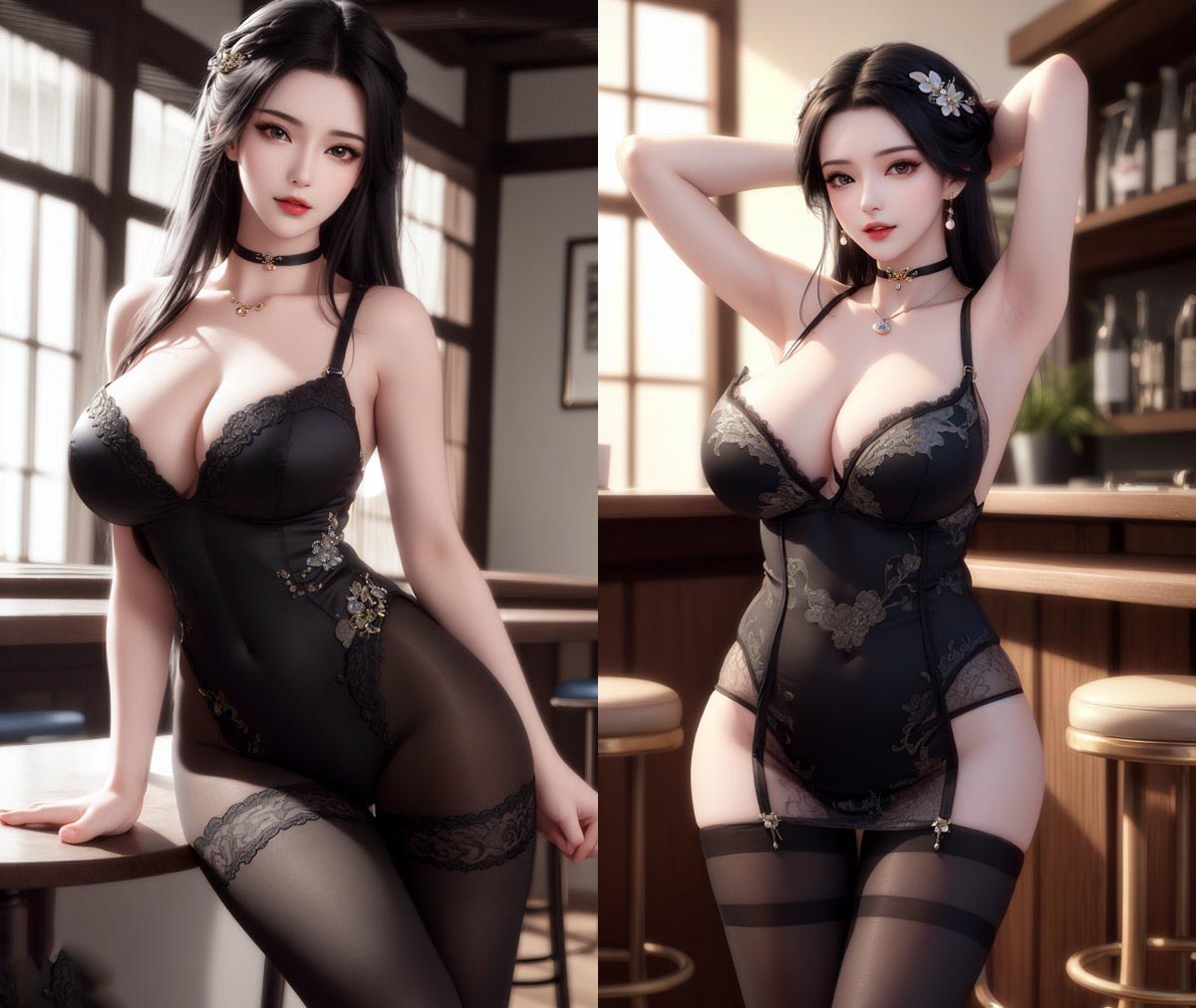 [拟真写实] 【AI国漫】930姜立-丝袜包臀裙+云悠悠[172P][297MB百度云]