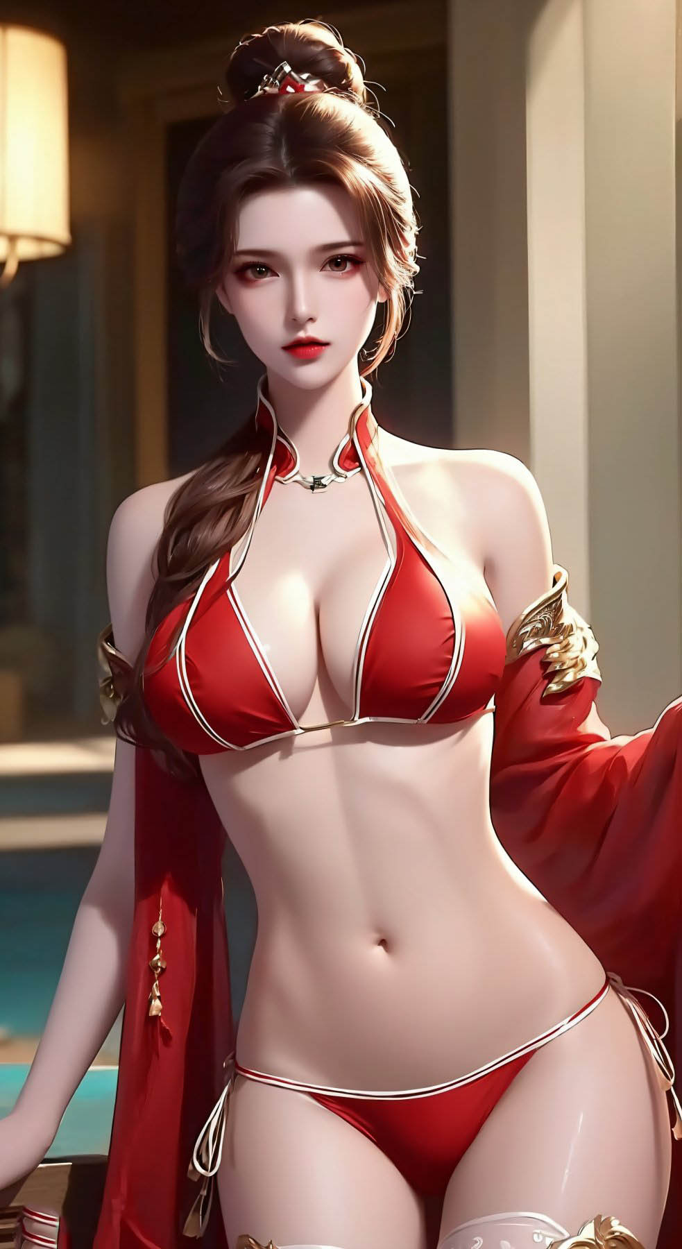 [拟真写实] [AI绘画]9.1比比东-斗罗大陆【63P】【405MB百度云】