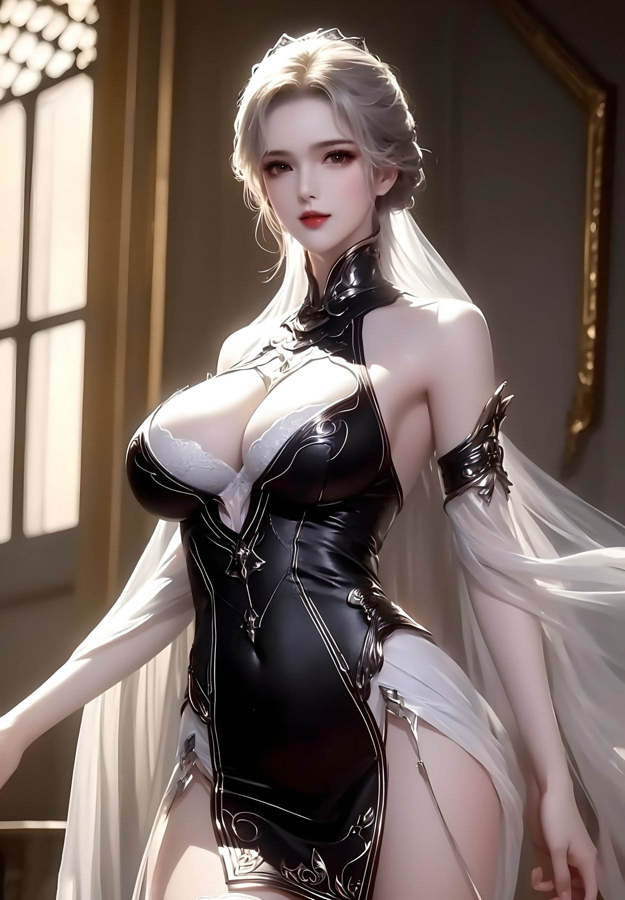 [拟真写实] [AI绘画]9.1比比东-斗罗大陆【63P】【405MB百度云】