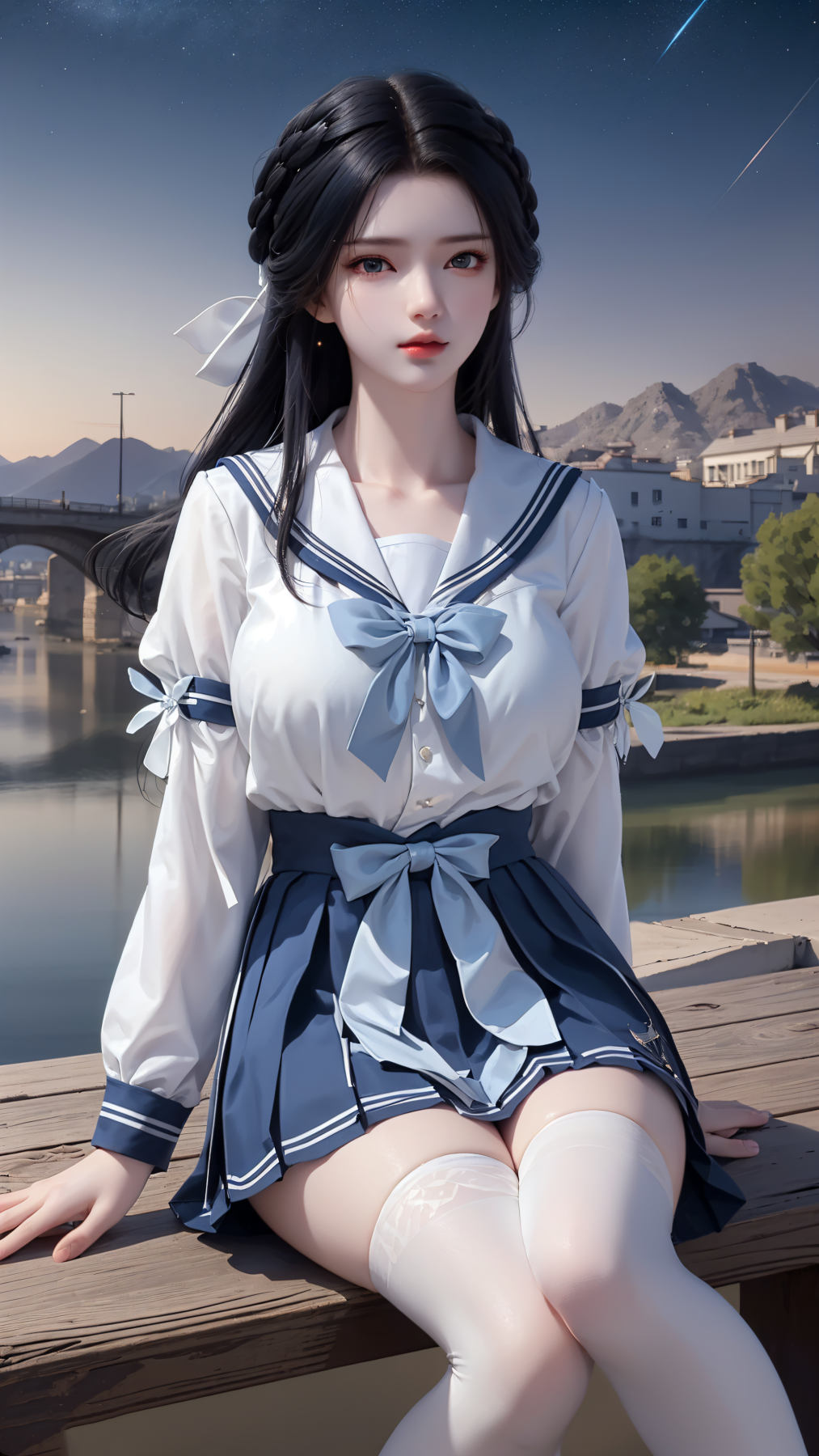 [拟真写实] [AI绘画]萝莉美图第一期 【44P】【372MB百度云】