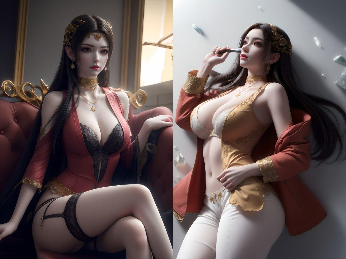 [拟真写实] 【AI国漫】929-美杜莎8K图集[93P][583MB百度云]