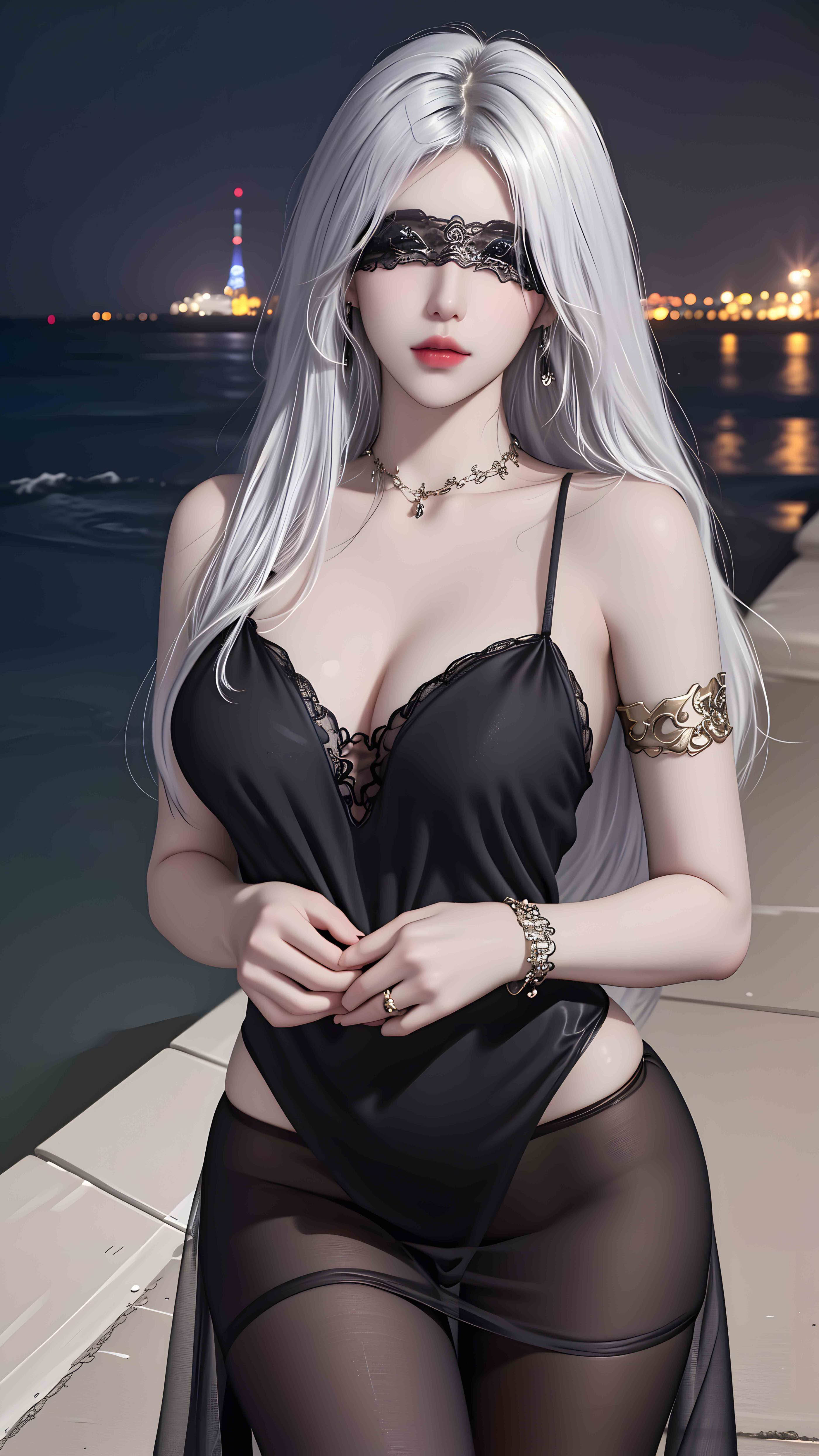 [3D] 【AI国漫】斗罗大陆-蒙眼波塞西+完美世界-新版云曦泳装【107P】【206MB百度云】