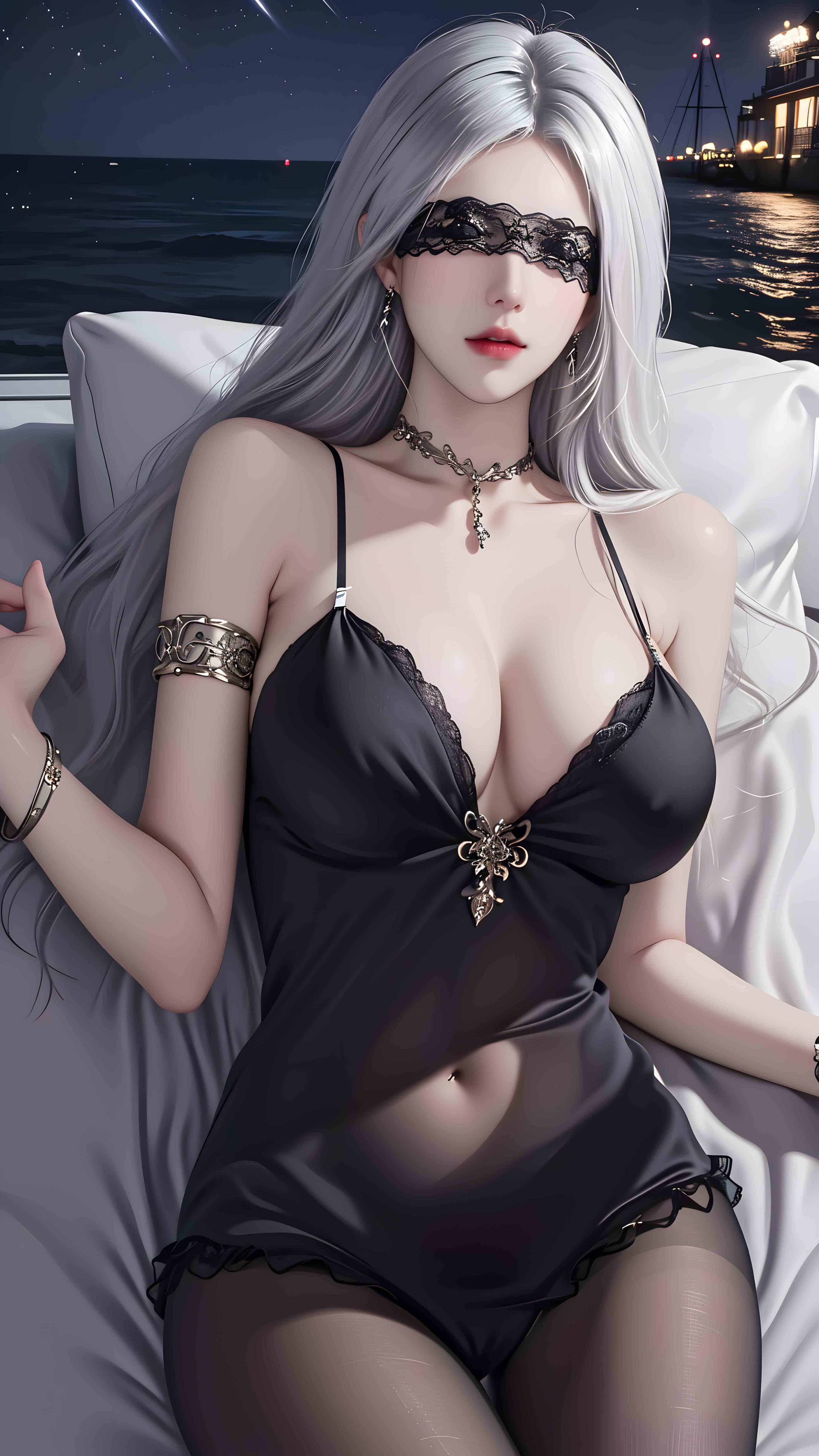 [3D] 【AI国漫】斗罗大陆-蒙眼波塞西+完美世界-新版云曦泳装【107P】【206MB百度云】