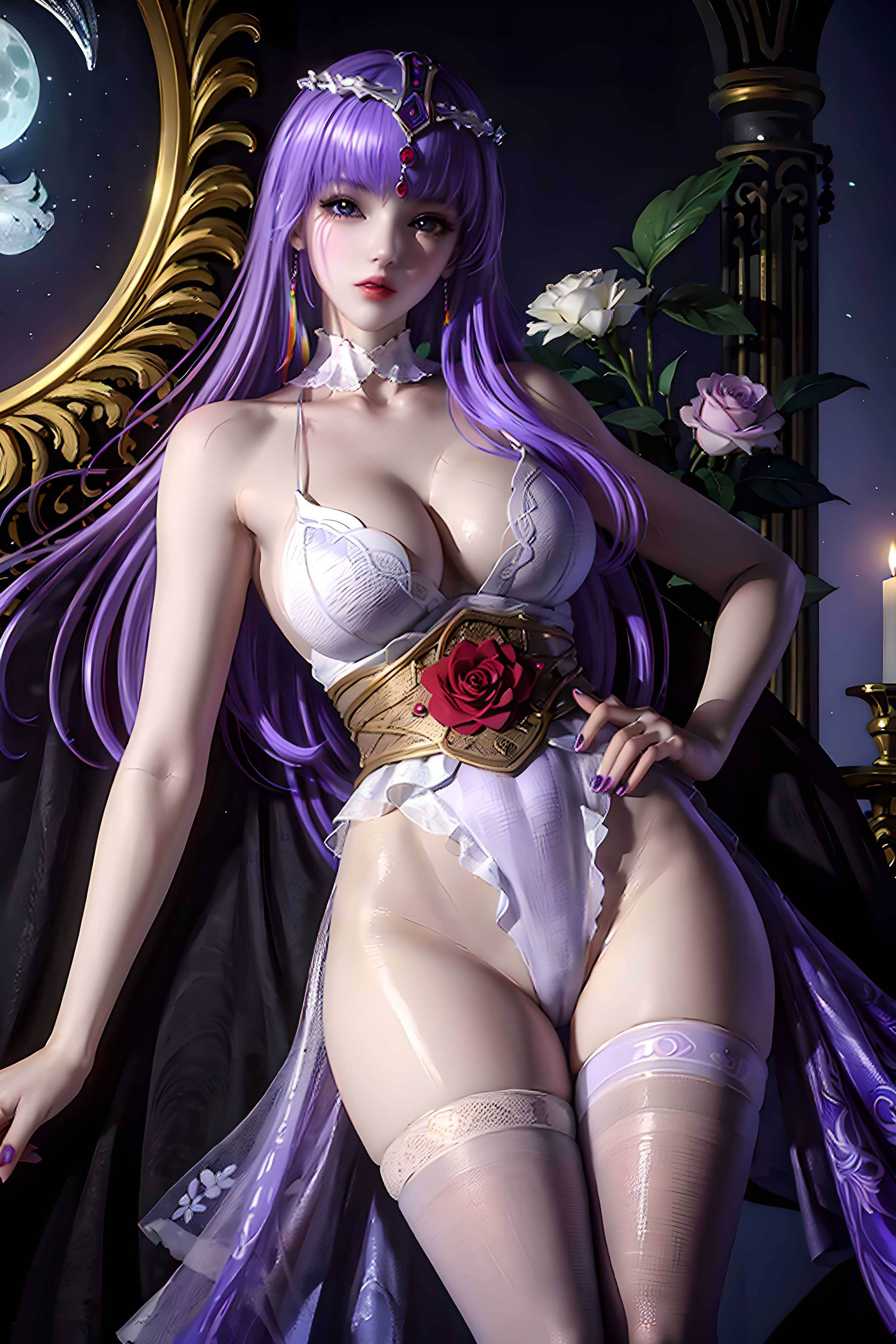 [3D] 【AI国漫】秦时明月-少司命+天行九歌-紫女【131P】【159MB百度云】