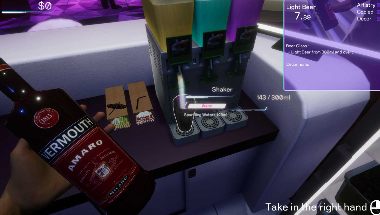 【SLG中文】酒吧模拟器 STEAM官方版【3.1G 度盘】
