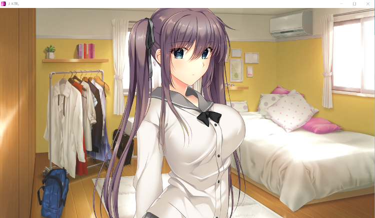【拔作ADV】JK妹 三位喜欢我的巨乳JK妹妹[生肉]
