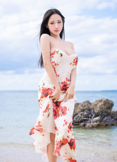 人气cos骚鸡-雨波_HaneAme-8月-沖繩扶桑花(28P,161M)