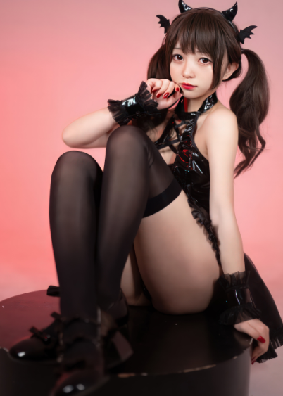 cos-花铃-碧蓝航线 奥古斯特（铁血猫猫）+小恶魔（130P,640M）