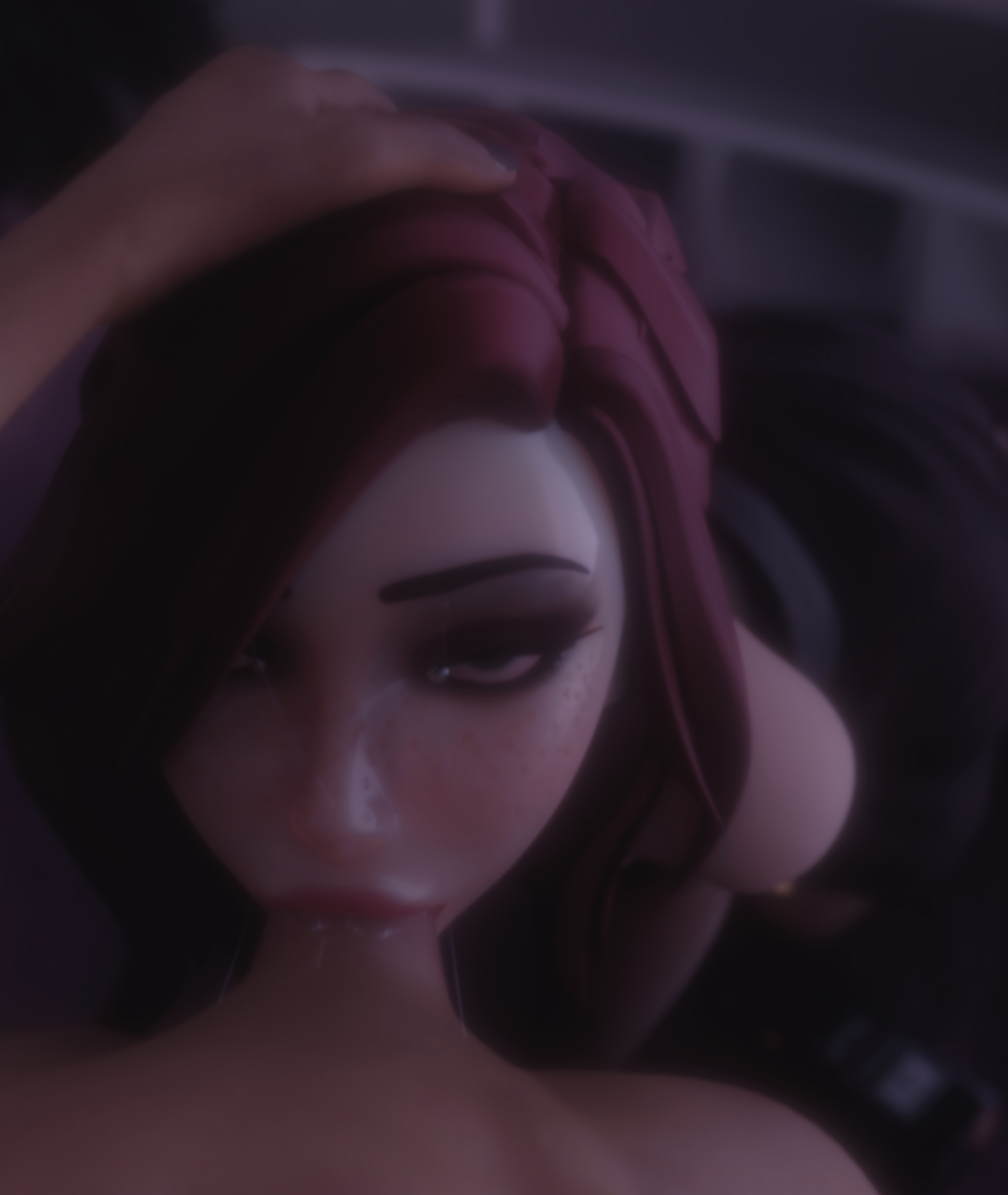 Kittyyevil合集 3D动画  口x  守望先锋 英雄联盟高