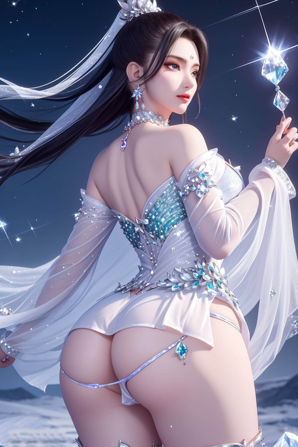[3D] 【AI国漫】完美世界-云曦海边+暗河传-白鹤淮夜间+墓王之王 林水瑤【209P】【351MB百度云】