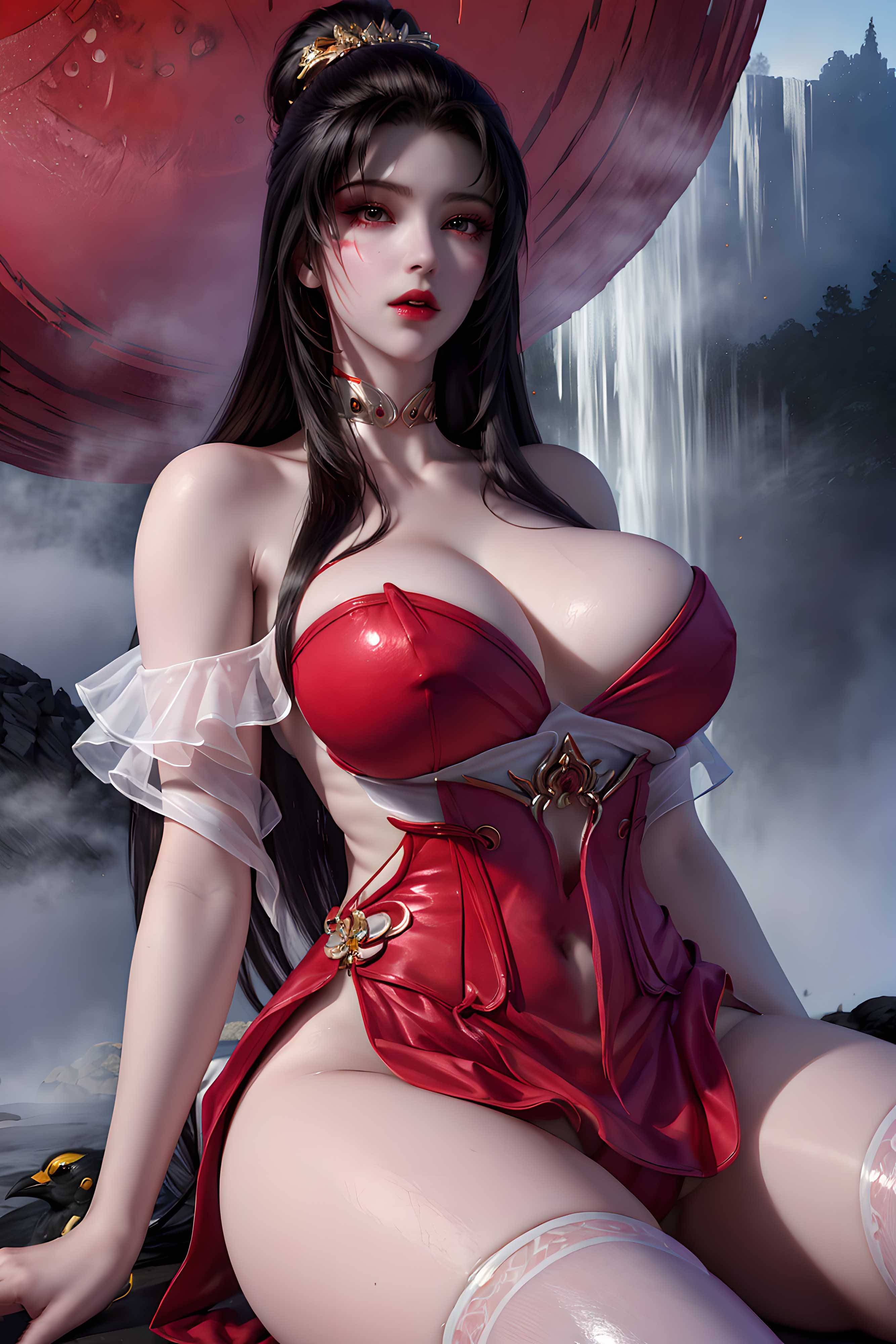 [3D] 【AI国漫】天行九歌-明珠夫人+貂蝉+完美世界-天狐仙子【120P】【582MB百度云】