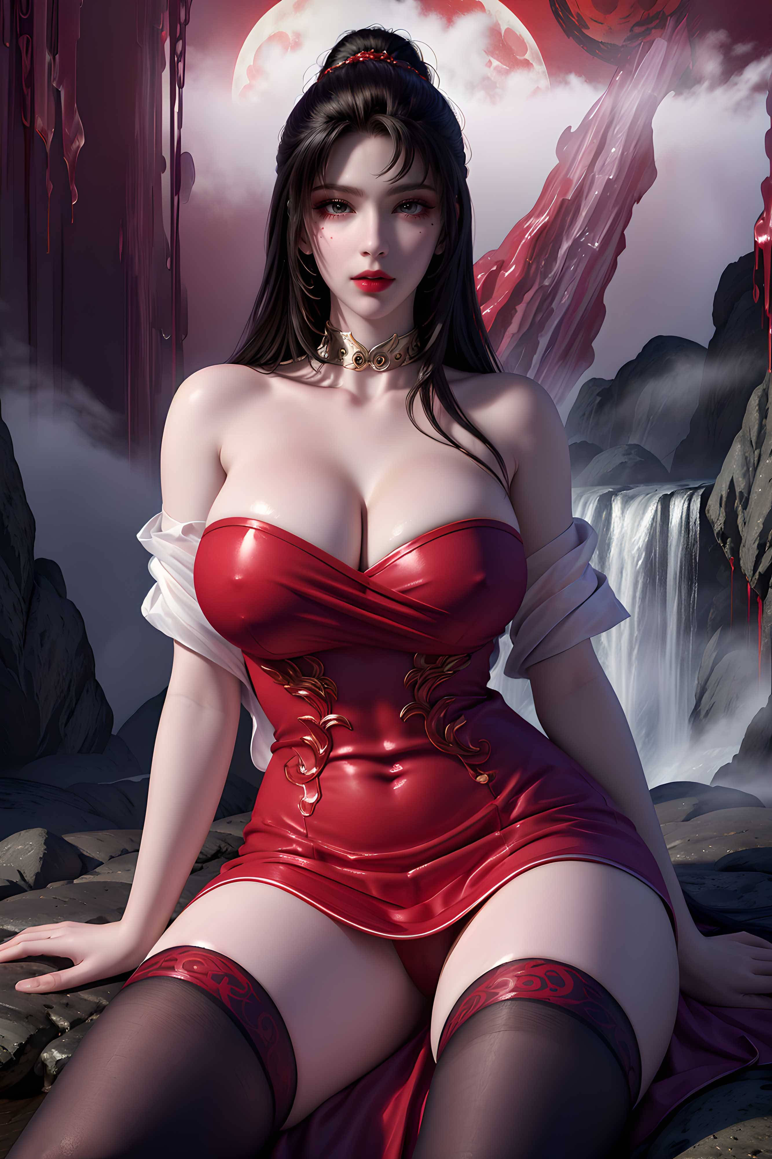 [3D] 【AI国漫】天行九歌-明珠夫人+貂蝉+完美世界-天狐仙子【120P】【582MB百度云】