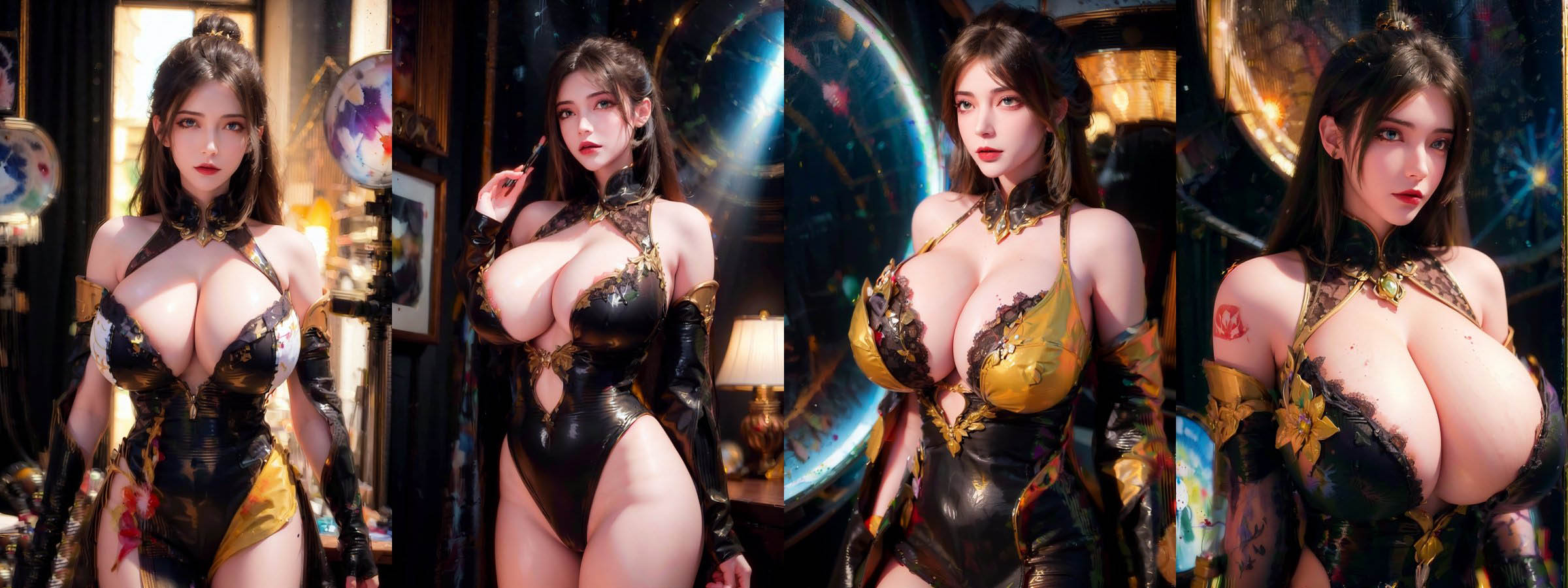 [拟真写实] 【AI国漫】10.1云韵+魔女+萝莉美图29[83P][303MB百度云]