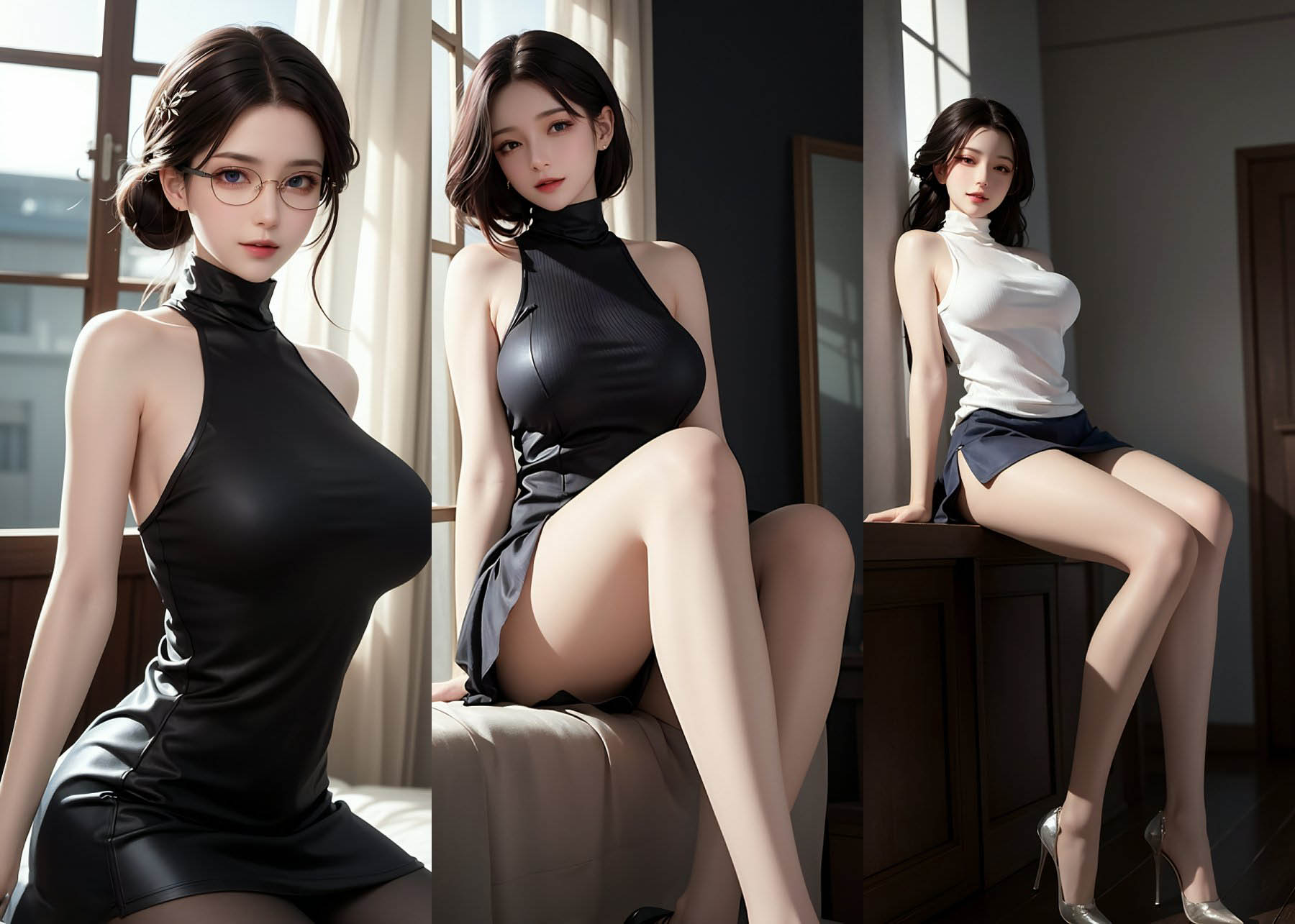 [拟真写实] 【AI绘画】萝莉美图三十期+文秘[74P][271MB百度云]