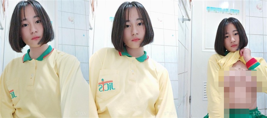 《云盘泄密》台湾新竹某中学有点婴儿肥的学妹发给男朋友的私密视讯被曝光 428M