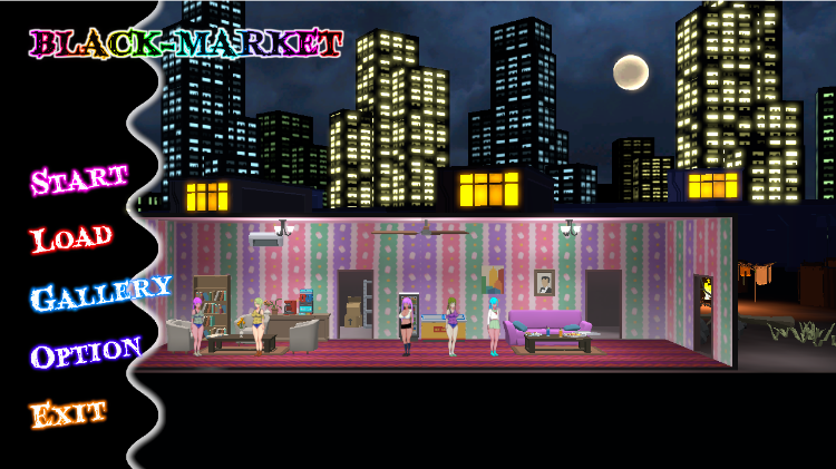 【模拟经营SLG】 暗黑窑子 Black Market Ver1.23 官方中文版