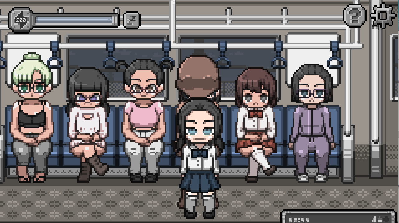 【像素SLG】エロ電車 色情电车 [生肉]
