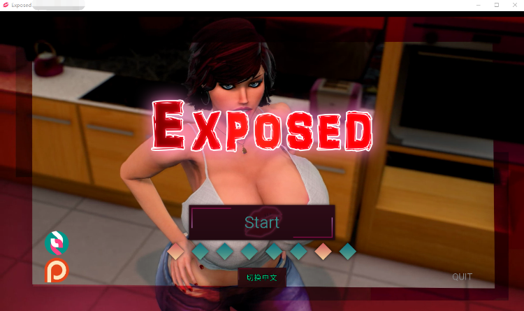 【欧美SLG】 裸露 Exposed Ep. 3好结局 机翻完结版