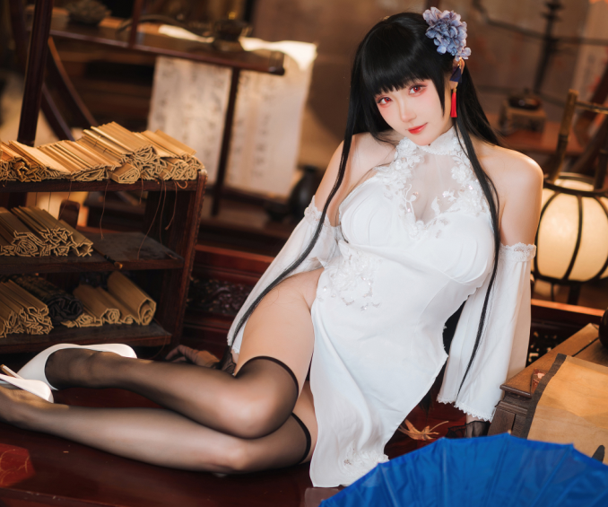 cos-瓜希酱-TOKI兔兔+逸仙改 (45P,131M)