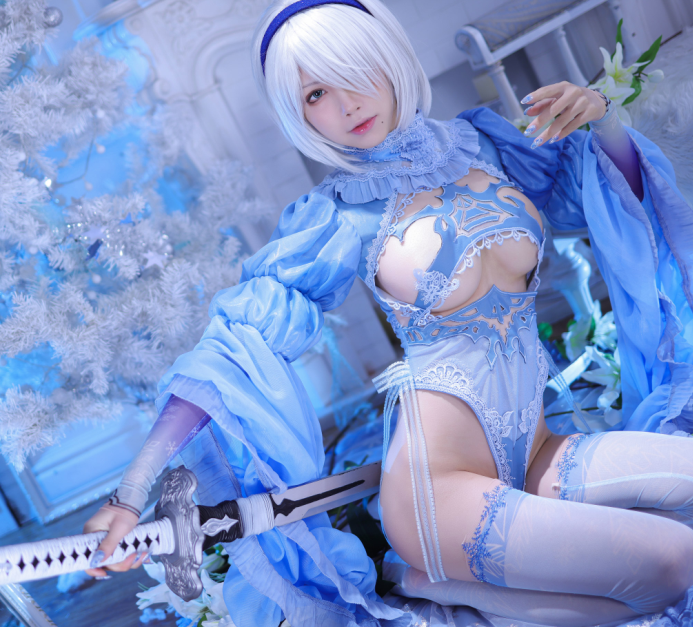 超人气cos骚鸡-水淼- 2B NierAutomata(110P,126M)