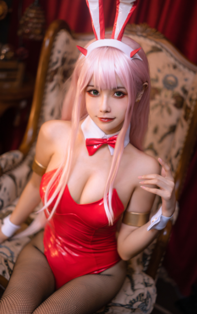 cos-Momoko葵葵-DARLING in the FRANXX 02 泳装 兔女郎&花嫁(61P,858M)