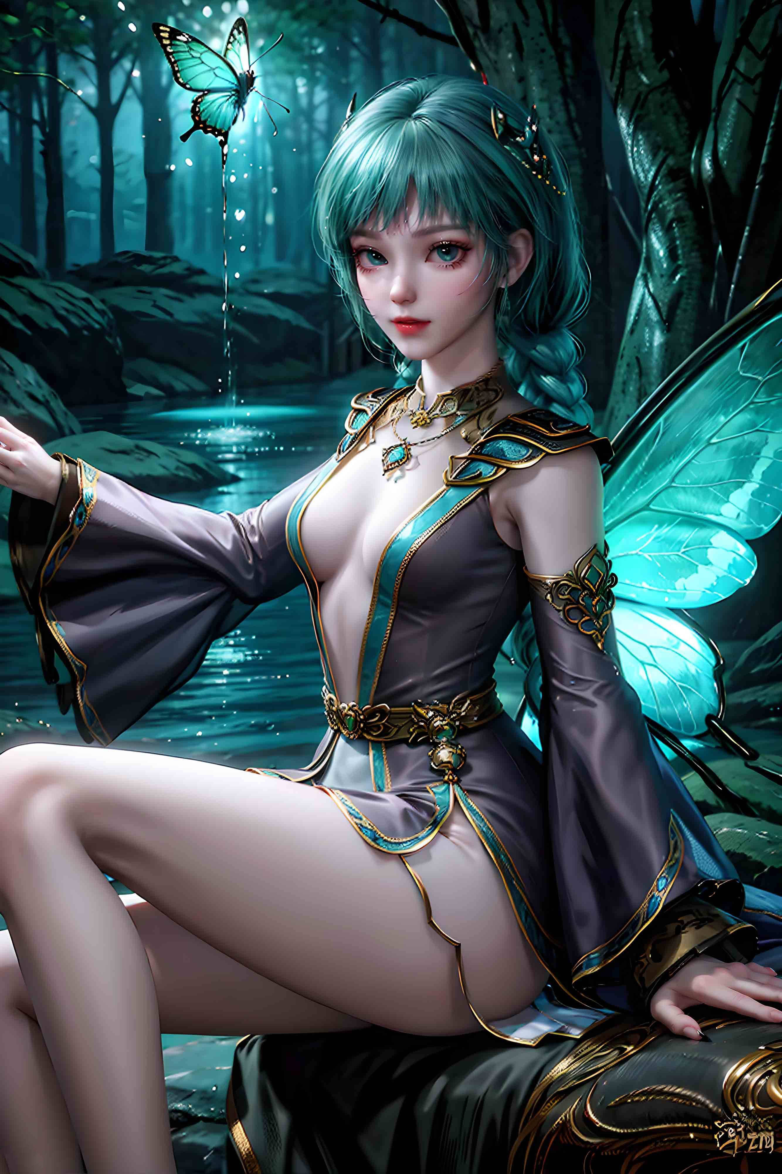 [3D] 【AI国漫】11.03斗罗大陆-萧萧【38P】【383MB百度云】