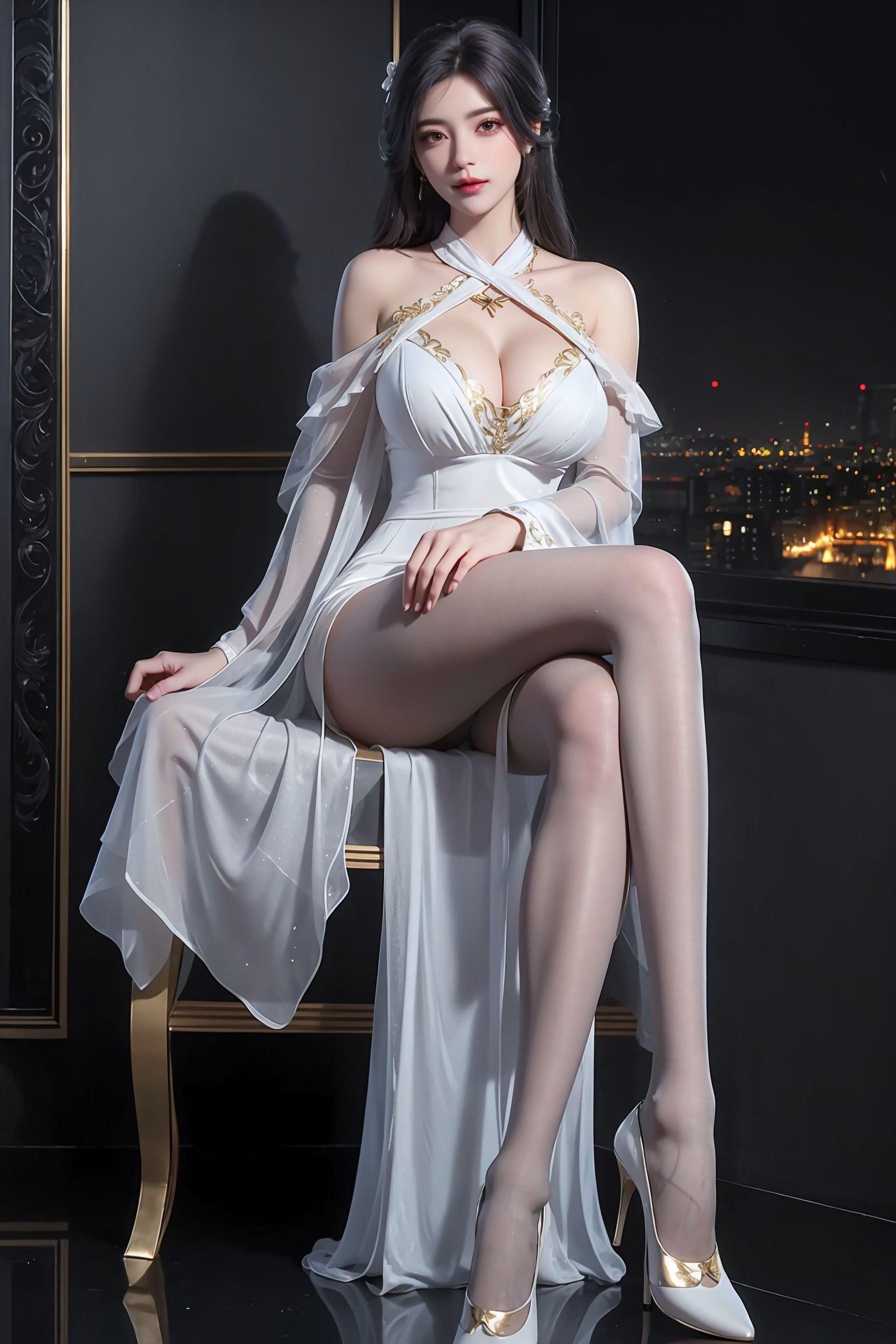 [拟真写实][AI国漫]11.24天狐仙子 横屏壁纸+云曦 巨乳黑丝【165P】【218MB百度云】
