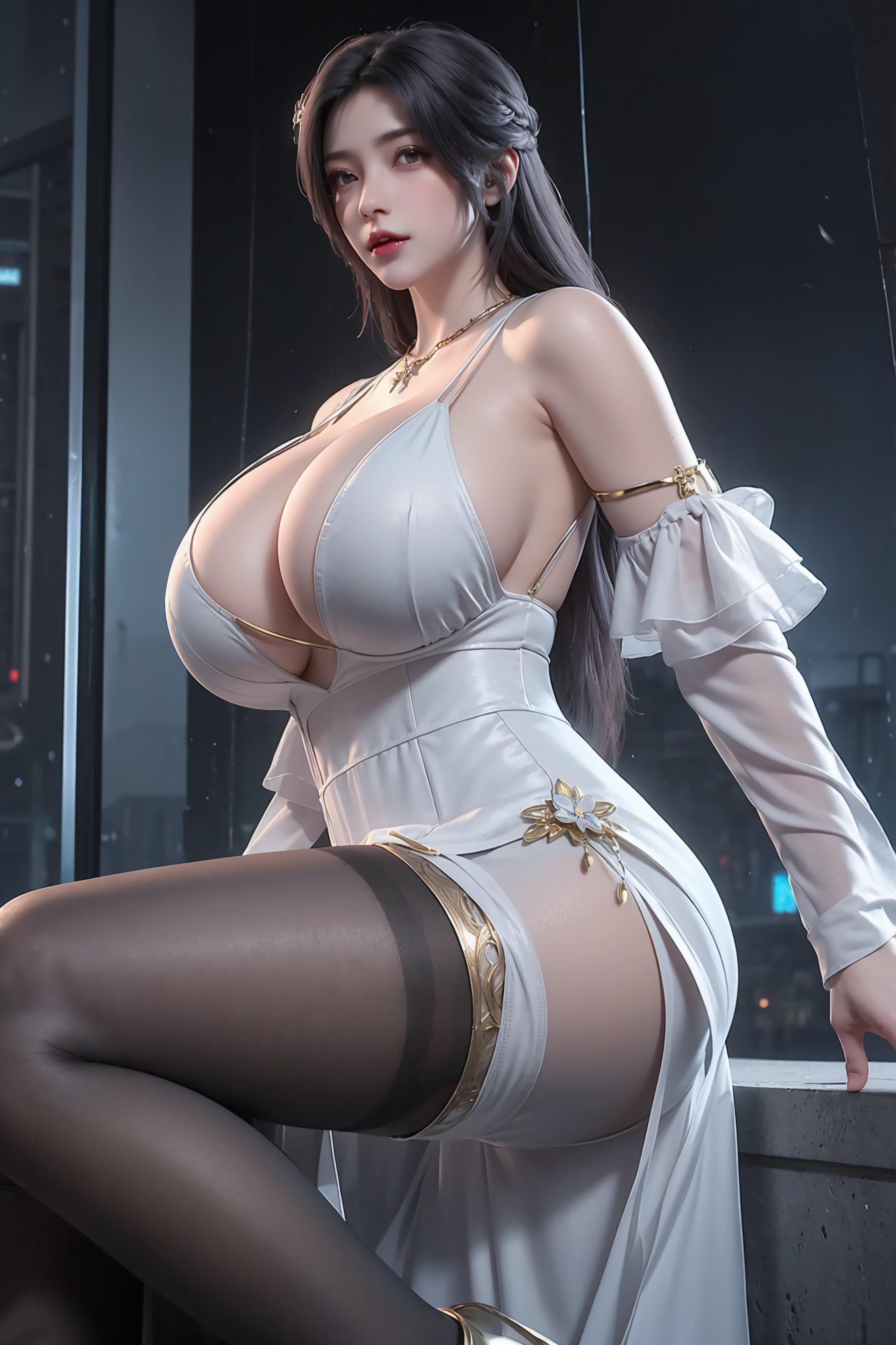 [拟真写实][AI国漫]11.24天狐仙子 横屏壁纸+云曦 巨乳黑丝【165P】【218MB百度云】