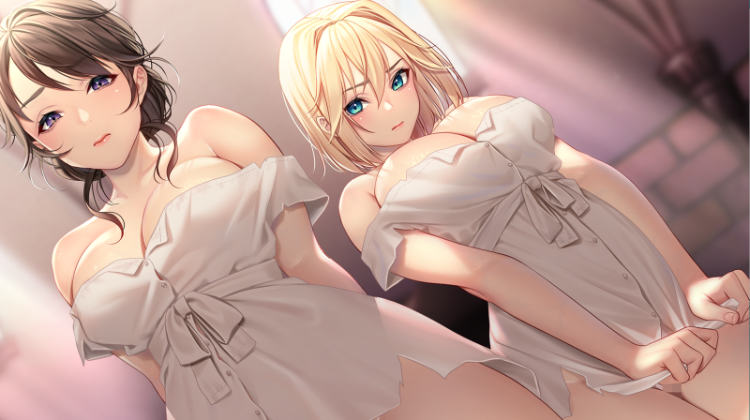 【精品拔作ADV】奴~隷姫騎士と奴~隷侍女とのスローライフ AI汉化+4KCG