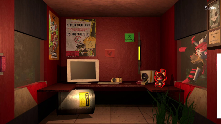 【3D惊悚SLG】发情玩具熊午夜后宫 IN HEAT Lustful Nights V0.8A 英文试玩版