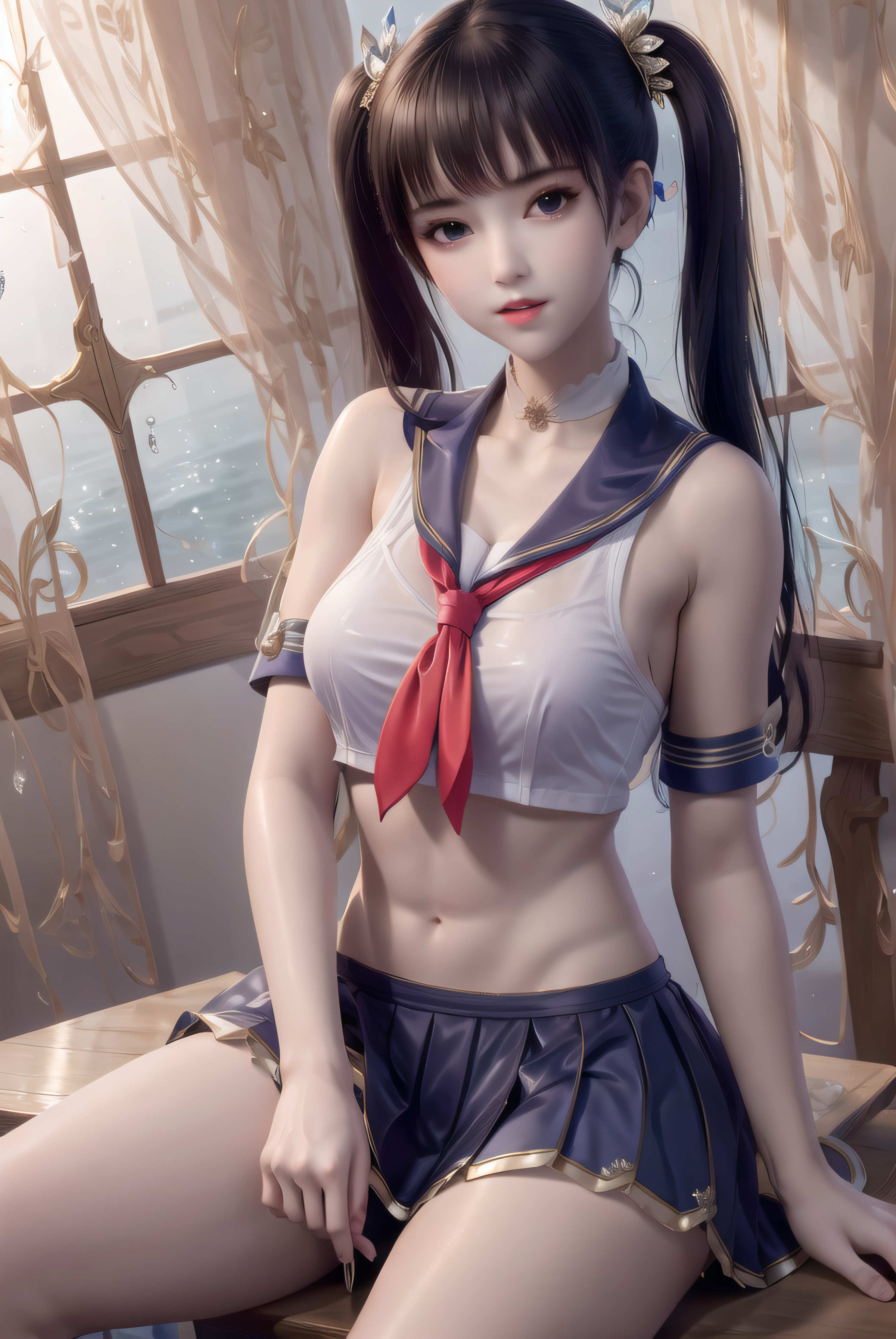 [拟真写实] [Ai国漫] 11.15斗破苍穹-紫研 JK制服【30P】【192MB百度云】