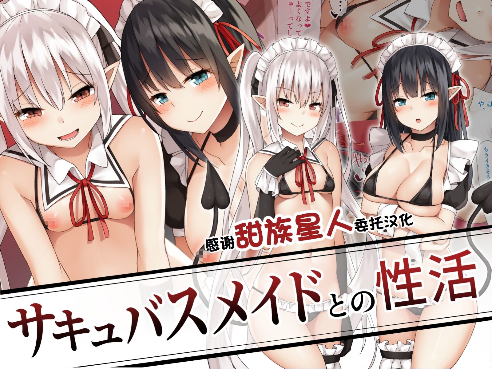 サキュバスメイドとの性活