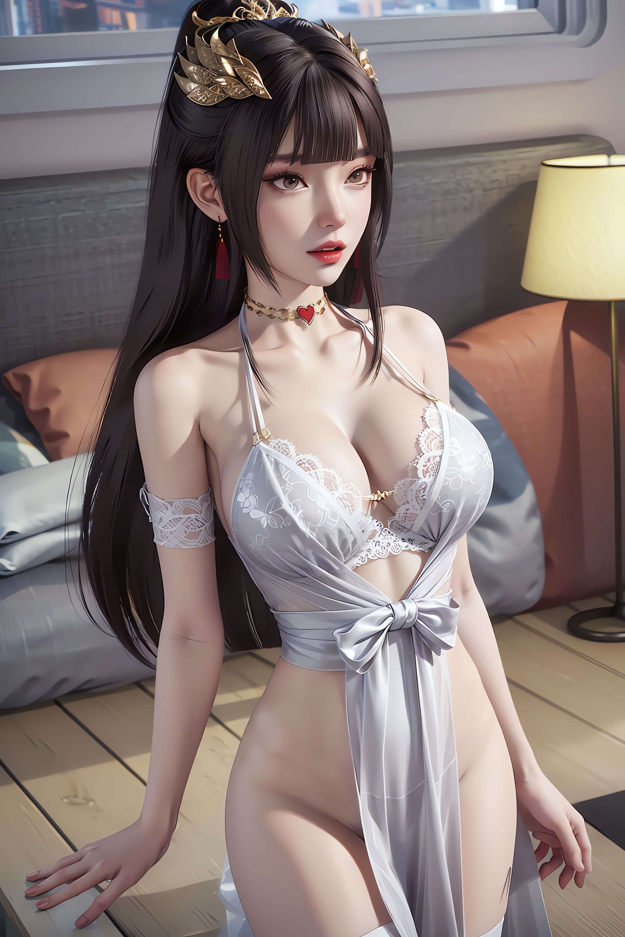 [拟真写实] [AI国漫]12.01幽亦寒-内衣 [96P][441MB百度盘]
