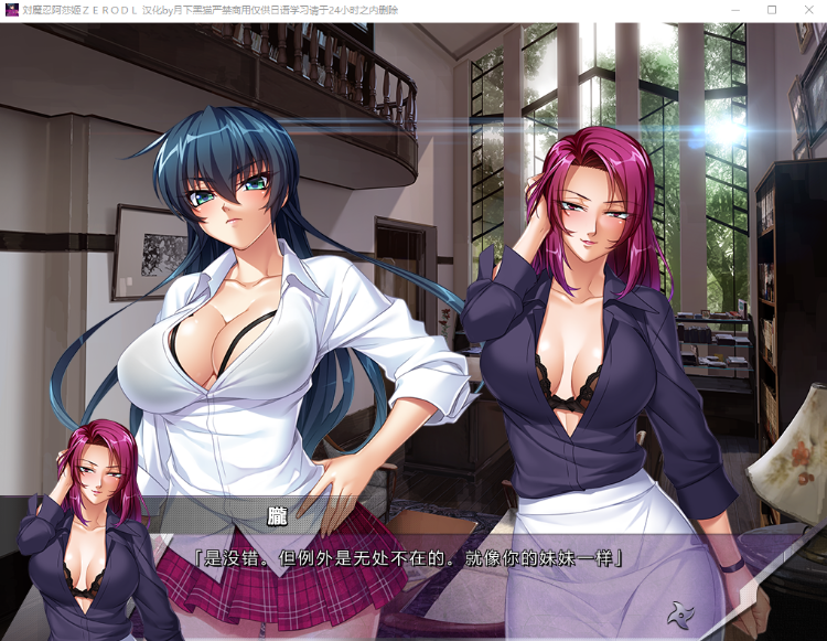 【日式ADV】[Black Lilith]对魔忍阿莎姬ZERO AI汉化版