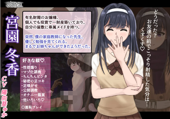 【日式ADV】 お嬢様の戯れ v1.00 AI汉化版