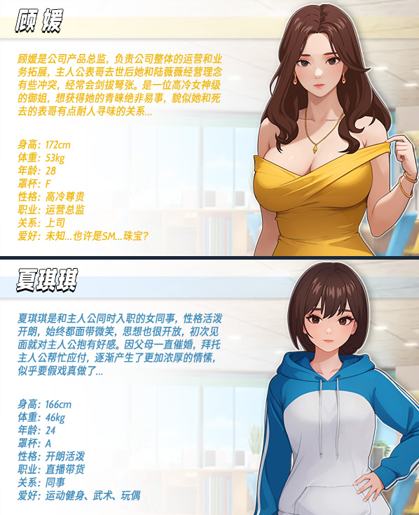【互动SLG】职场幻想 Ver1.2.0  Steam官方中文步兵版