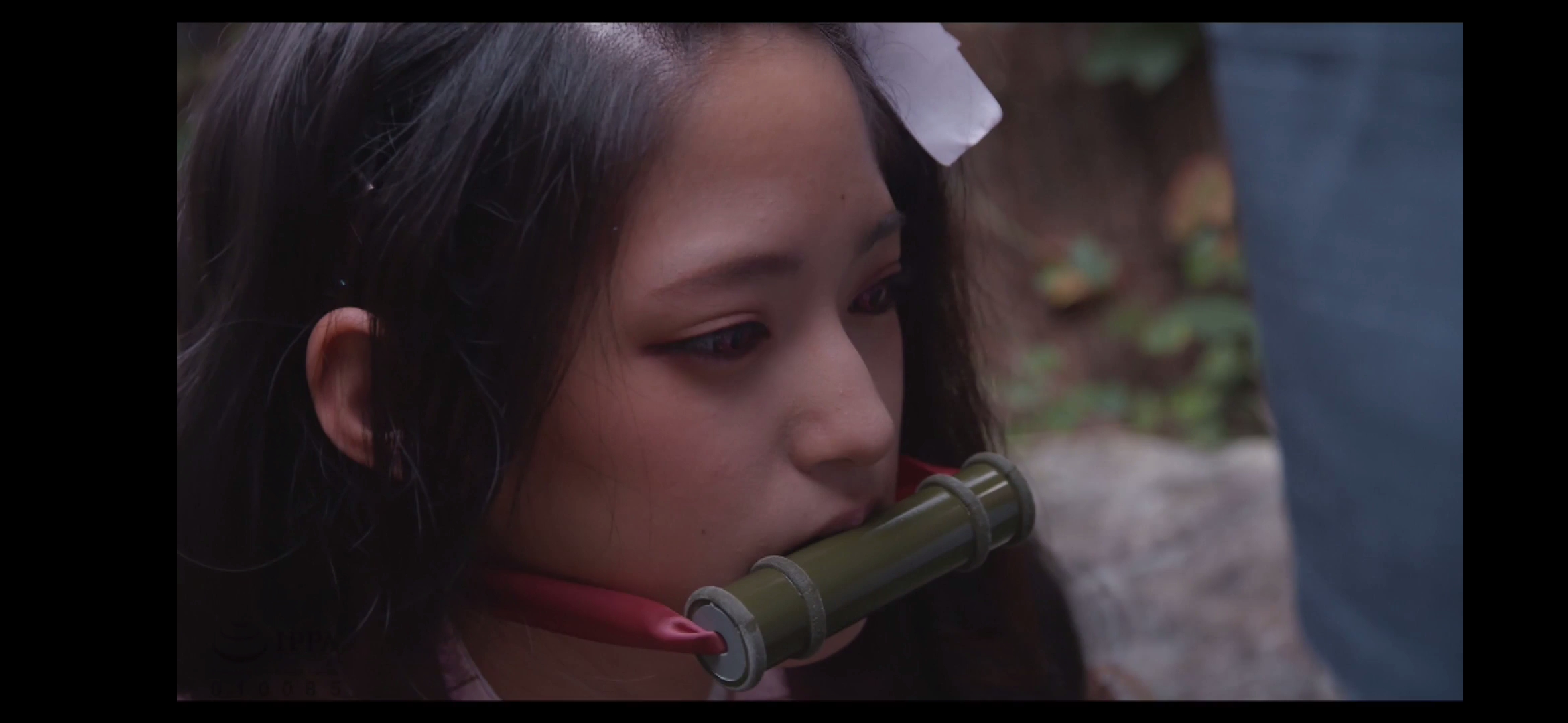 【cosplay】真人鬼灭之刃，渚光希（祢豆子）