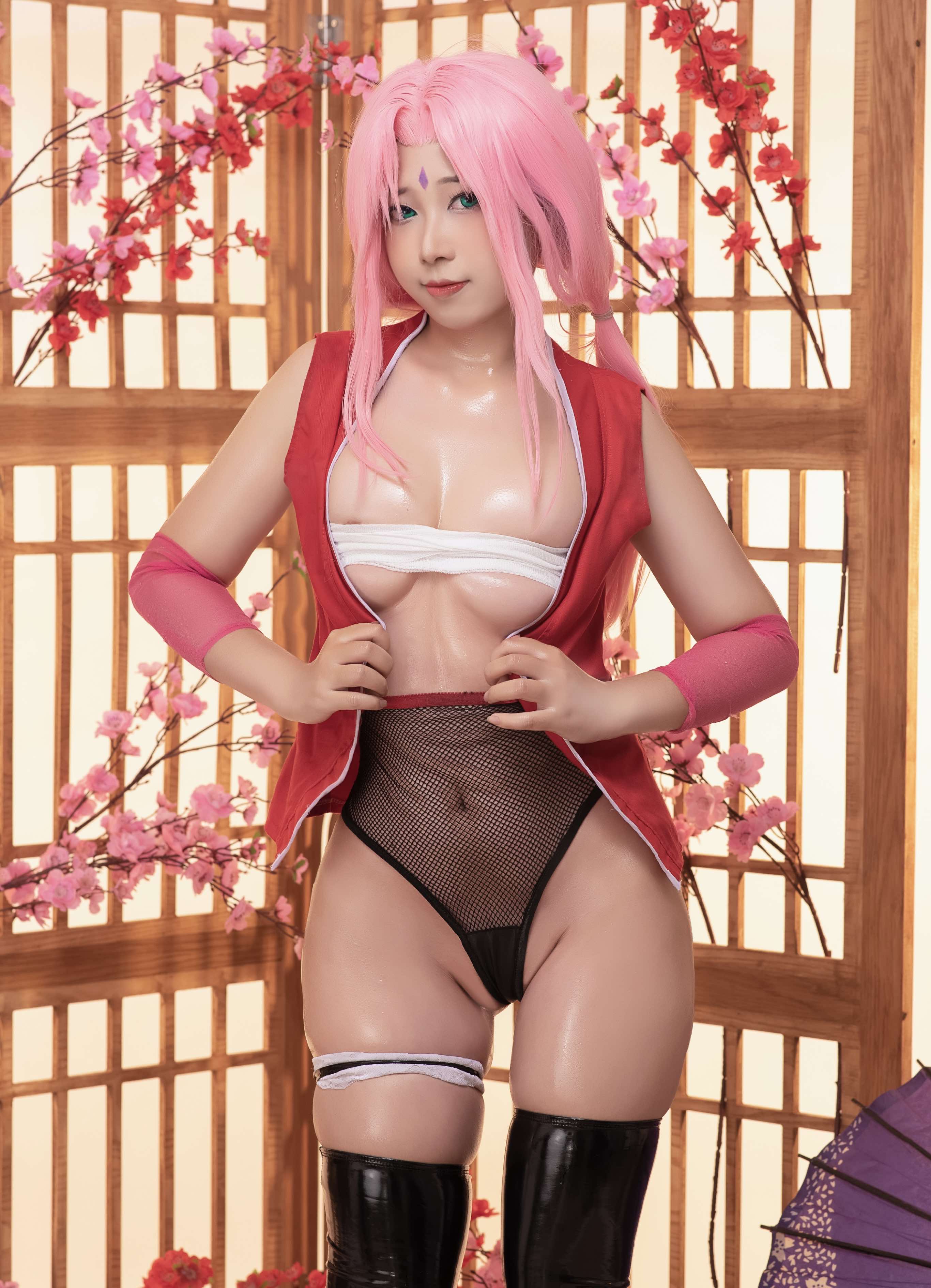 Azure - SAKURA  ART BY SAKIMICHAN [30P+2V／253MB]