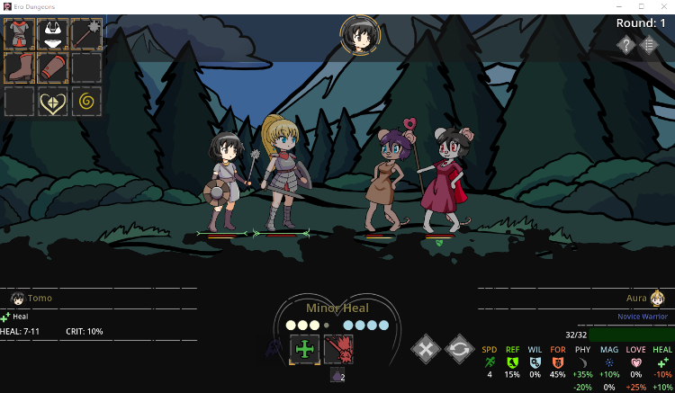 【回合制RPG】Ero Dungeons Alpha 2.81 汉化步兵版